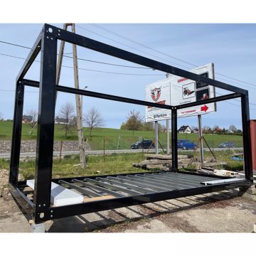 flat pack container frame project in poland
