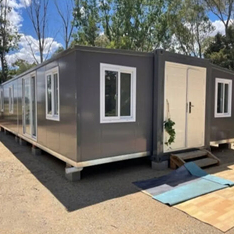 30ft folding expandable container house with 2 bedrooms