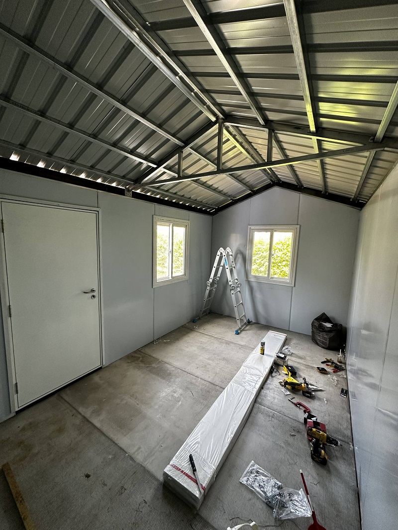 uk project 20ft a frame container house