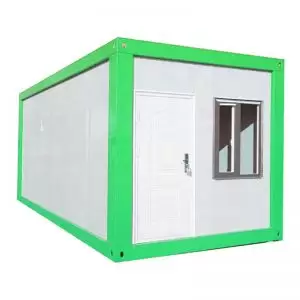 prefab 20ft detachable container house-extra sleepout&office